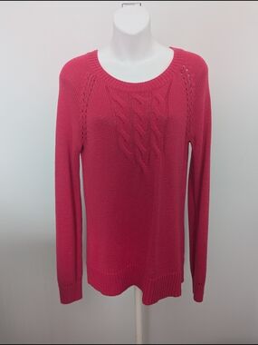 Lilly Pulitzer Cable-Knit Crewneck Sweater